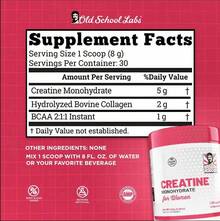 Miriyalyad Women's Premium Creatine Monhydrate And Collagen+BCAA Blend-Muscle Support, Hair&Nails Strength, 30 Servings, No Sugar, No Artificial Additives, Dietary Supplement, 8.46oz - 3PCS - 查看 2