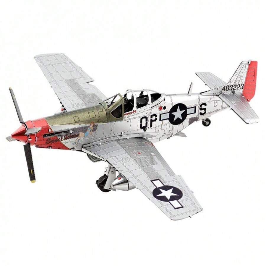 Kids 3D Puzzles - Wild Horse Aircraft - View 1