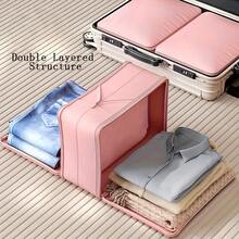 Space-Saving Compression Storage Box, Portable Self-Compressing Cube, Ideal For Luggage Organization, Bedding, Clothes, Blankets - View 3