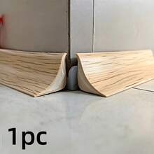 1入 自黏式填縫條 - 2M/78.74英吋長 柔軟自黏PVC密封條，三角形牆邊裝飾條，適用於室內角落裝飾、檯面邊緣、牆角，乙烯基材質 - A - 查看 14