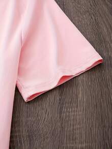 Women's Short Sleeve T-Shirt - 羅莎 - 查看 3