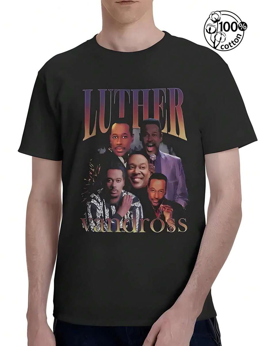 Camiseta unisex de manga corta, para hombre,Camiseta de hombreHomenajeCamisetaparaLuteroVandross-VintageGráficoTee,CómodoCamisaparaMúsicaAficionados,PerfectoRegaloparaCumpleaños&AniversariosparaR&BYAlmaMúsicaAficionados-RetroVocalistaHomenajeRopaVentiladorEquipo,ImpresionanteImprimirDiseñadores de pantallashombre, , , Dazymujer,romwehombres, bohochic,maestrasregalos,camisetaparaconjuntos de mujercon curvasparamu,y2k, - Negro - Ver 1
