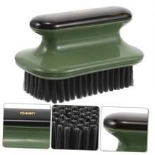 Two-Tone Long Handle Soft Bristle Cleaning Brush, Multi-Purpose Household Shoe & Laundry Scrubber Brush Set, Ergonomic Extended Long Labor-Saving Handle Design, Dense Soft Moderate Hardness Bristles Not Damage Fabric Surface, Deep Decontamination Stain Removal Easily Clean Dirt Grime, Multi-Functional Versatile Scrubbing Tool Ideal For Sneakers Leather Shoes Casual Shoes Washing, Clothing Laundry Stain Scrubbing, Bathroom Tile Gap, Kitchen Sink And Household Daily Surface Cleaning Use - A - Xem 8