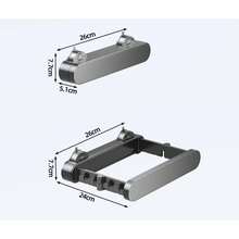 Giá đựng túi rác gấp gọn, không cần khoan, giá sắp xếp túi nhựa, giá treo túi rác nhà bếp gắn tường. - Không cần khoan - Xem 6