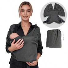 LELE LON Portabebés ergonómico, mochila para bebé fácil de usar, portabebés estilo canguro, portabebés ligero, portabebés ajustable para recién nacidos - Multicolor - Ver 14