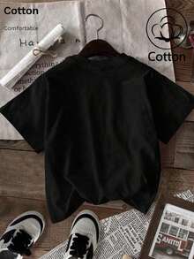 Women T-Shirts - Black - View 2