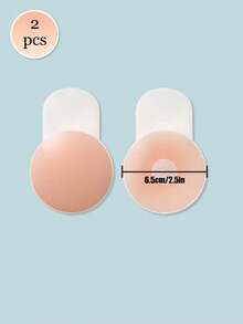 1 Cặp miếng độn ngực silicon cho nữ, miếng đệm ngực không dây, miếng lót ren, cúp ngực nâng ngực vô hình, áo ngực silicon dán vô hình, áo ngực dán kiểu cánh hoa, áo ngực không dây có nếp gấp, áo ngực hở lưng, áo ngực không đường may, áo ngực không hở lưng. - Bụi hồng - Xem 6