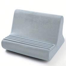 1pc Adjustable Tablet Stand With Soft Velvet Tray, Detachable & Washable Cover Bag, And Ergonomic Cradle Handle, Suitable For IPad/Smartphone, 40°-70° Viewing Angle, Non-Slip Design, Great Gift Choice - Cyan - View 7