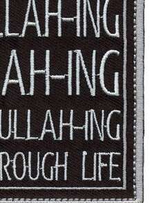 1 pieza Parche con bordado de escritura árabe "Insha Allahing Bismillahing Astaghfirullahing" para planchar - Multicolor - Ver 6