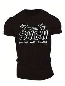 Short-Sleeved T-Shirt For The 2026 Graduation Season - Black - View 1