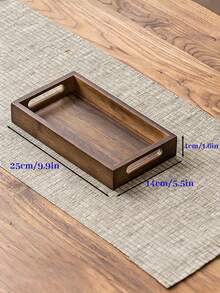 1pc INS Style Walnut Color Rectangular Aromatherapy Bottle, Bamboo Wood Portable Handle Decoration, Home Living Room Tabletop Ornament - Aromatherapy Ornaments - View 10