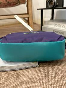Colorblock Casual Crossbody Bag, And Versatile! Lightweight, Suitable For Daily Commute, Weekend Outings, And Sports Activities. Front Zipper Pocket Design For Storing Phone, Keys, And Other Personal Items. Available In Multiple Colors To Suit Different Styles, A Fashionable And Practical Choice As A Gift For Yourself Or Friends. - Multicolor - View 9