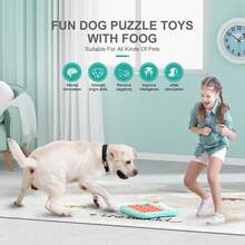 Dog Puzzle Toys, Treat Dispensing Dog Enrichment Toys For IQ Training And Brain Stimulation, Interactive Mentally Stimulating Toys As Gifts For Puppies, Cats, Dogs - Cấp độ L 3 - Xem 7