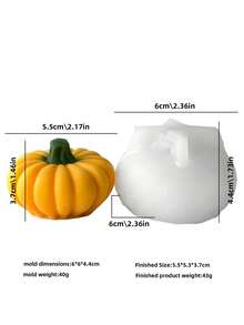JDH Silicone 萬聖節南瓜幽靈矽膠模具，設計包含南瓜、幽靈與樁元素，非常適合創意萬聖節裝飾，支持樹脂鑄造工藝。這款有趣的南瓜幽靈裝飾適用於萬聖節派對與居家裝飾，由柔軟耐用的矽膠材質製成 - 萬聖節系列 - 查看 15