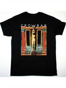 New CROWBAR 2026 Artistic T-Shirt - Black, Soft And Lightweight T-Shirt With A Classic Statue Design And Red Details, Machine Washable, Suitable For House Parties And Travel. - 黑色 - 查看 6