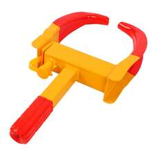 Heavy Duty Adjustable Wheel Lock With 3 Keys For Vehicles, Boots, SUVs, Bright Color Deterrent - A - View 4