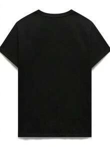 Camiseta de Algodón con Cuello Redondo y Estampado de Versículo Bíblico en Español "El Señor Es Mi Roca", Camiseta de Manga Corta con Gráfico Religioso Cristiano de Montaña, Top Básico Holgado e Informal con Frases Inspiradoras de Fe para Mujer |     Por LAIDBACK camisetas de mujer algodón - Estilo - Ver 8