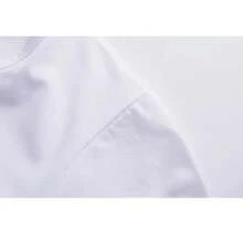 Camiseta de mujer de algodón cuello redondo manga corta verano chic piloto  en México - Blanco - Ver 4