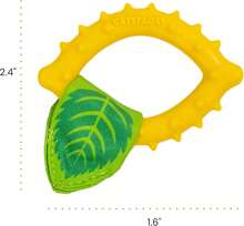 Catstages Dental Lemon Teether, Soft And Textured Cat Chew Toy, Catnip Oil Coating, Yellow - ColorE - View 7