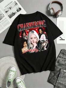 Women T-Shirts - Black - View 6