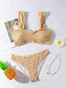 New 2026 Bikini, High-End Two-Piece Swimsuit, Large - 黑色 - View 7