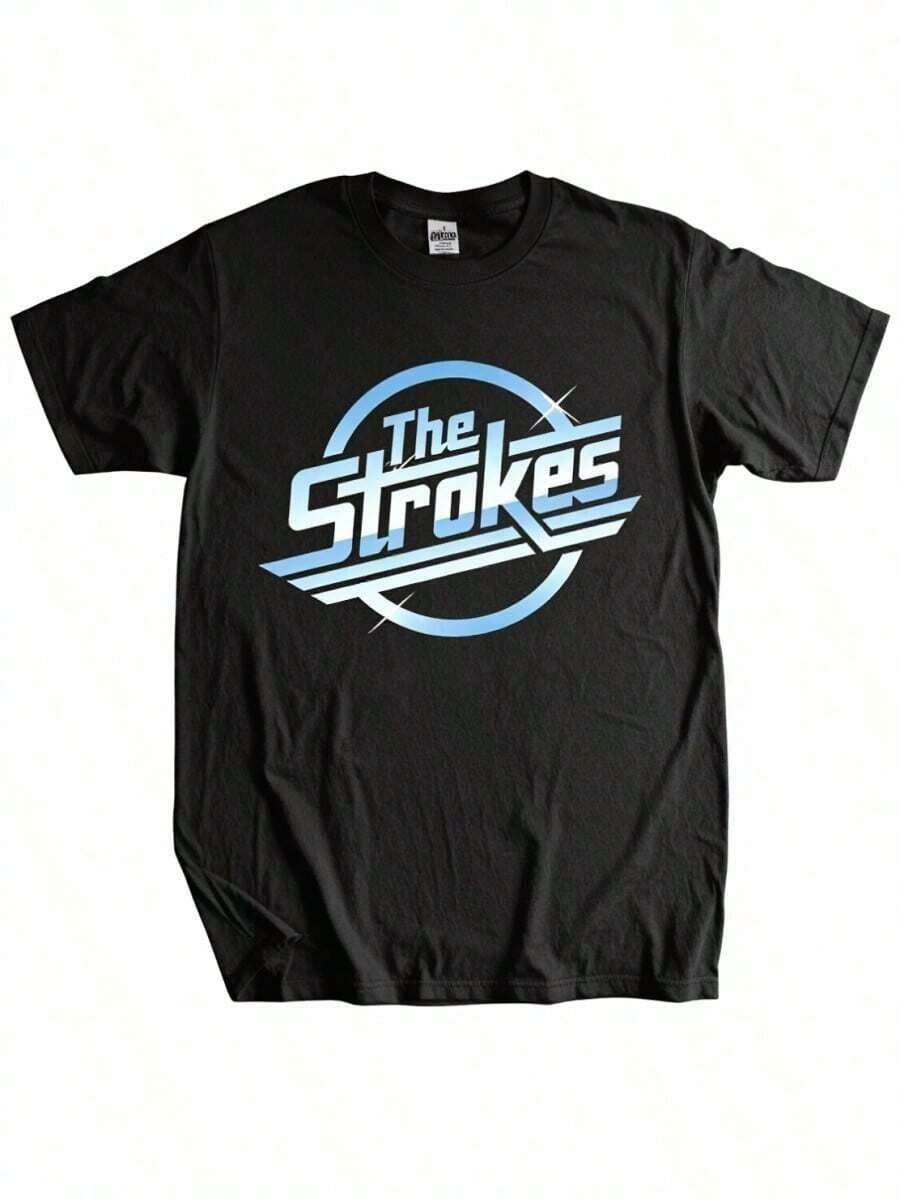 100% Pure Cotton, Breathable And Gentle On The Skin. Classic Crew Neck Design, Slim Fit, And Flattering For All Body Types. Fashionable Print With A Minimalist Style And High-Quality Finish. Unisex Design Perfect For Matching Outfits, Ideal For Everyday Wear, Dates, Leisure, And Streetwear – Versatile And Timeless. - 黑色 - 查看 1