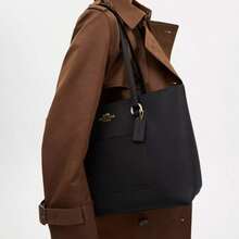 Coach Women's Station Tote Bag - 黑色 - 查看 2