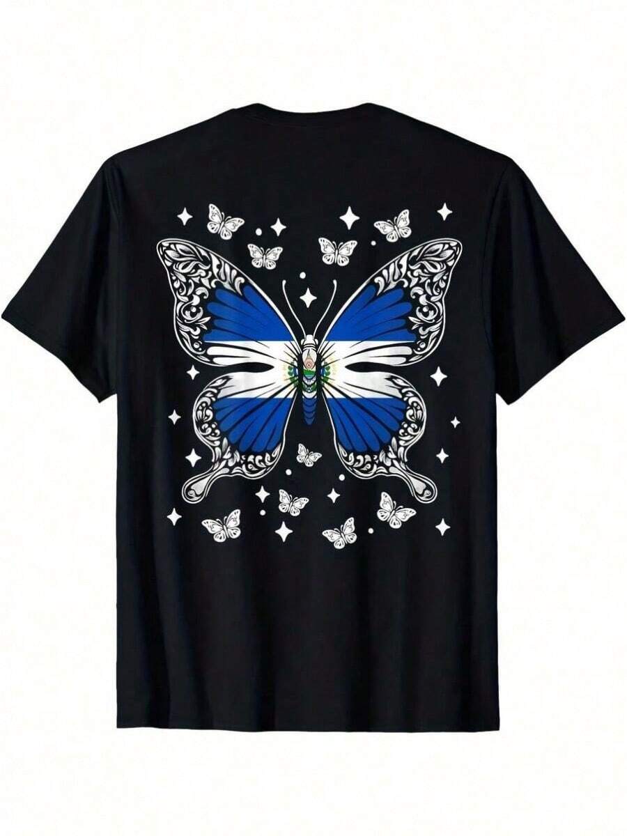 1 Piece Samurai Cat T-Shirt Japanese Sumi-E Style, Novelty, Kawaii, Fun, All Seasons, Cotton, One-Sided Print, Round Neck, Short Sleeve, 180g, 100% Cotton, Designs Are Fully Printed. Unisex. - 黑色45 - 查看 1