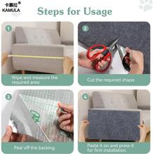 Cat Scratch Furniture Protector, DIY Climb Cat Scratcher Mat For Covering Couch Protector From Cat Claws 11.8"X39.3" - 30*100cm - View 7