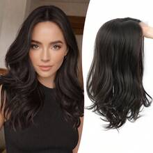 Hair Topper 18 Inch Body Wavy Hair Toppers For Women Natural Coverage Lightweight Comfortable Design, Adds Volume, Seamless Natural Blend, 18 Inch, Halloween - Multicolor - View 13