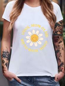 Women's "Cool Mom Club" T-Shirt, T-Shirt For Mom, Mother's Day Gift, Clothes For Mom, Retro T-Shirt For Mom, Gift For Mom, "Mom" T-Shirt. - 白色 - 查看 7