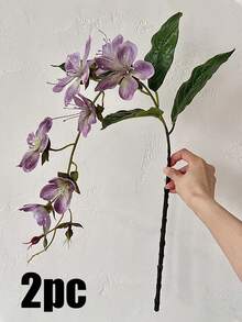 1pc/2pcs Artificial Jasmine Hanging Decor, Silk Flower Ornament, Lifelike As Real Flowers, Suitable For Balcony, Wedding, Home, Party, Graduation Ceremony, Vase, Spring Decoration, Wedding Accessories, Wedding Decor - Multicolor - View 13