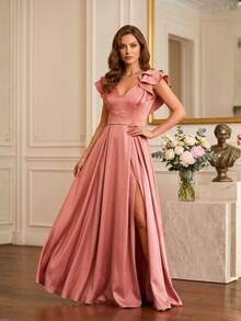 Grife Velasco Women Prom Dresses - Rusty Rose - View 1
