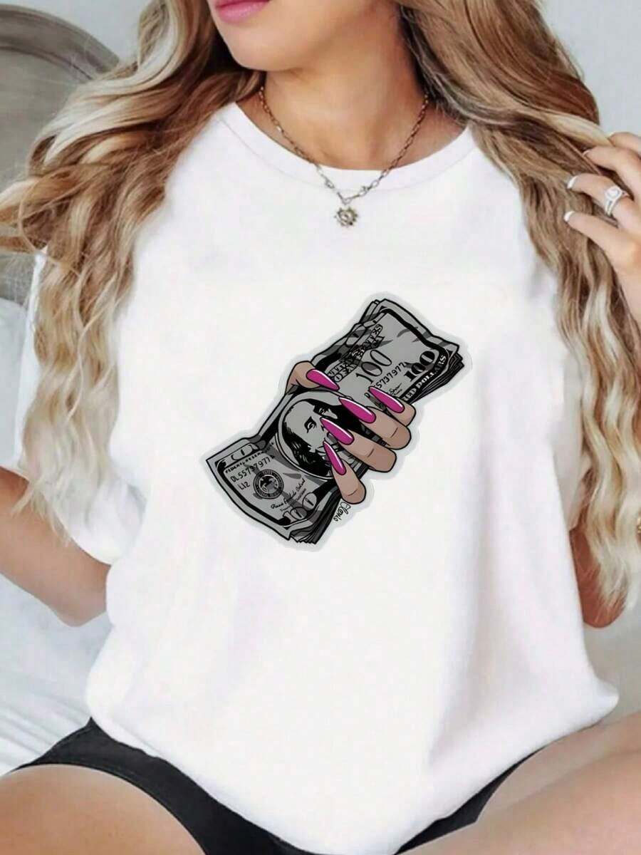 Women T-Shirts - White - View 1