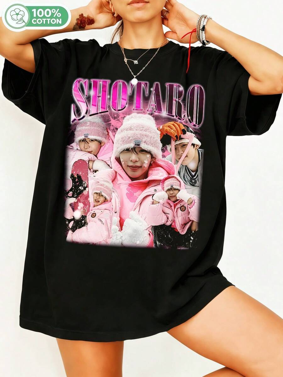 Women T-Shirts - Black - View 1