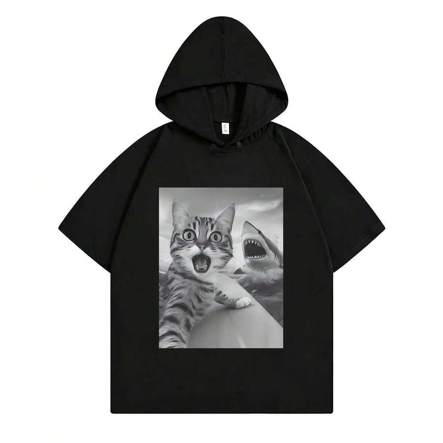 Women Sweatshirts & Hoodies - Black 7357 - View 1