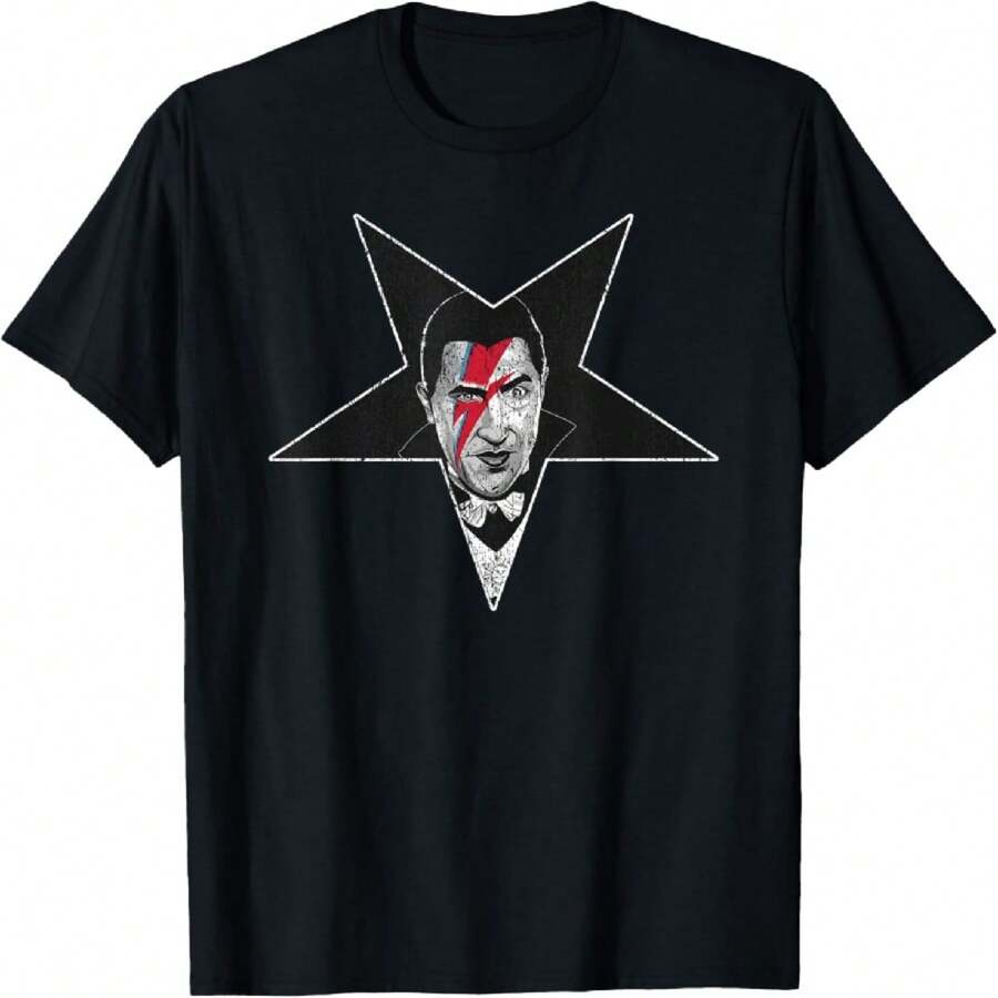 Vampire Horror Dracula T-Shirt - Black - View 1