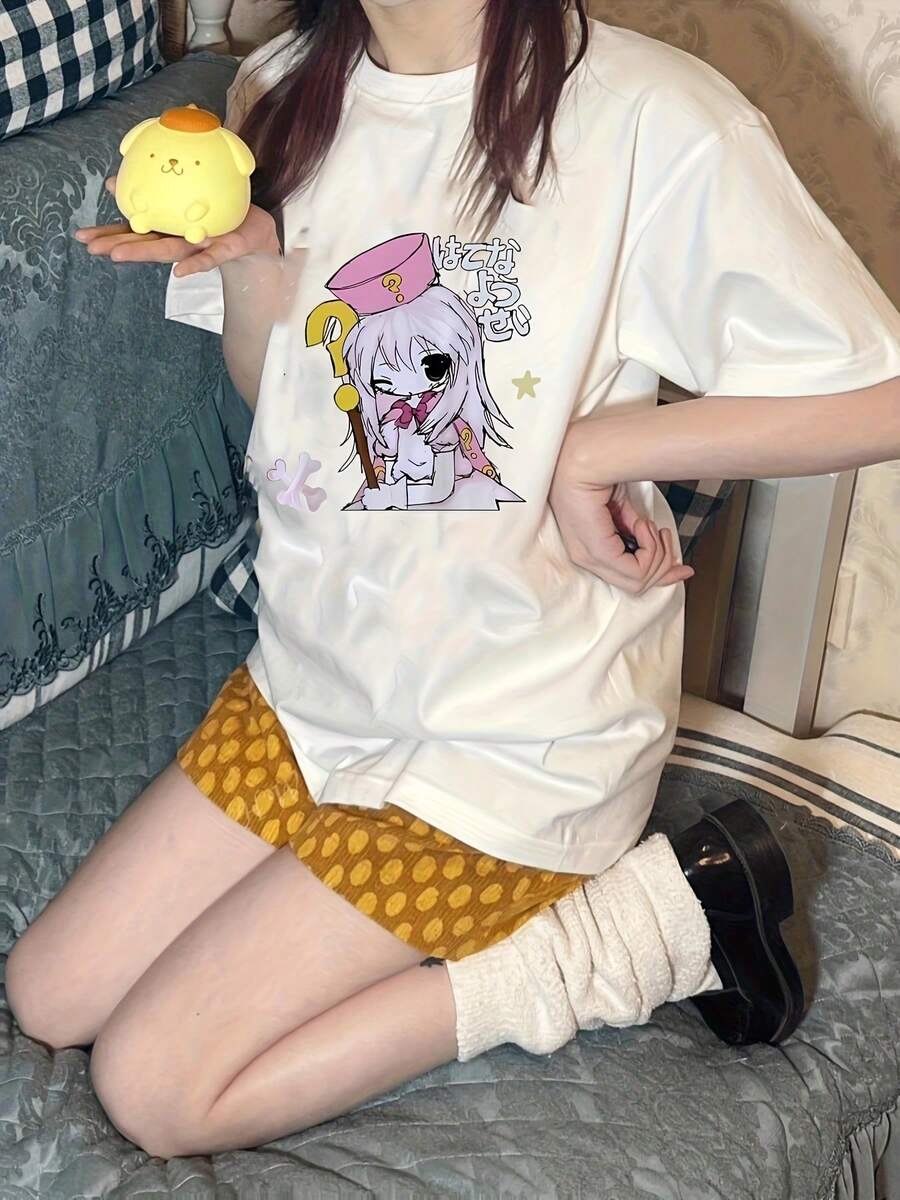 Women T-Shirts - [White] - View 1