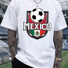 Printed T-Shirt For Men And Women - White - View 1