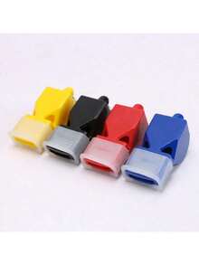 4pcs/Set Referee Whistles With Teeth Protection For Basketball, Football, Sports Training - Multicolor - View 6