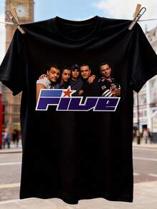 Men T-Shirts - 黑色 - 查看 7