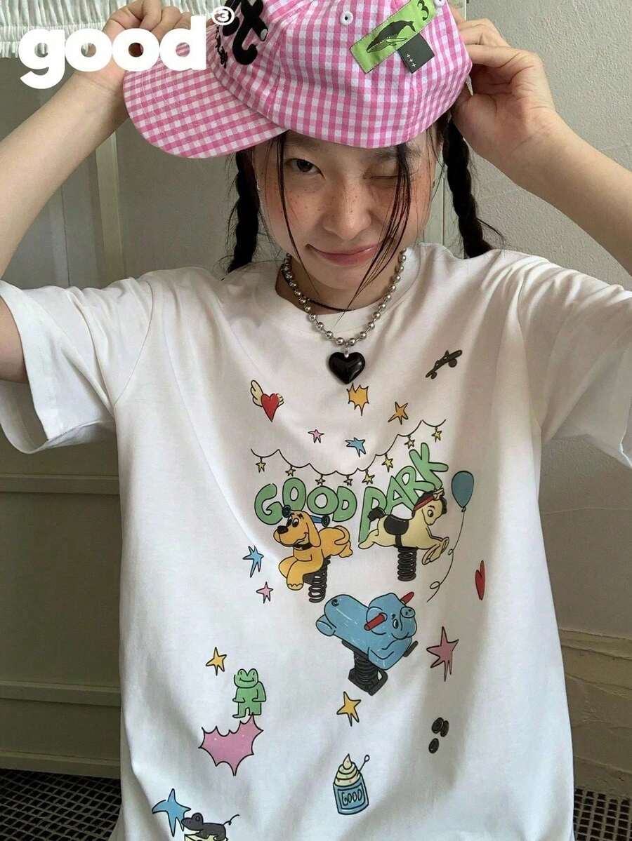Women T-Shirts - White - View 1