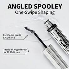 Quick-Dry Wild Brow Gel, Waterproof Long-Lasting Eyebrow Pomade For Natural Fluffy Effect, 3D Sculpting Gel, Smooth Blending Hair-Like Strokes For Perfect Brow Shape, Multiple Shades Available - Clear - View 6