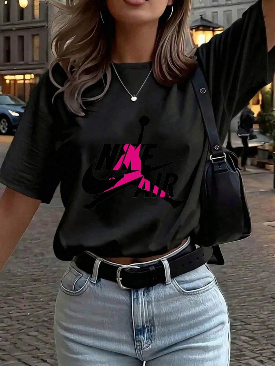 Women T-Shirts - Black - View 1