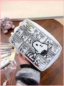 SNOOPY 1个史努比主题收纳袋，适合日常学习和通勤时整理小物件，可用作笔袋、化妆包或杂物收纳袋，也可用于返校季、学习用品、节日、生日、派对礼物等场合。 - 彩色 - 查看 1