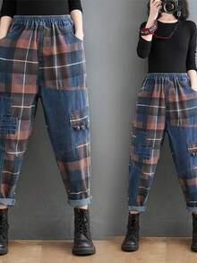 Women Jeans - Blue - View 2