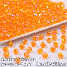 100-500pcs Acrylic Shiny Faceted Corner Beads - DIY Handmade Beading, Suitable For Jewelry Making, Handicrafts, Translucent Material - Faceted Beads - View 35