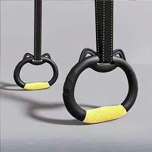 2pcs/Set Home Pull-Up Rings - Indoor Single Bar Rings - Trampoline Training Rings - Indoor Fitness Rings - Stretching Training Equipment - Fitness Enthusiasts' Choice - Multicolor - View 4
