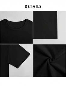 "I Have A Shepherd, And There's No One Better Than Him" Adult T-Shirt, Soft, Breathable And Comfortable Fabric, Short Sleeve, Perfect For Gifting, Sizes S-XXXL. - 黑色 - 查看 5