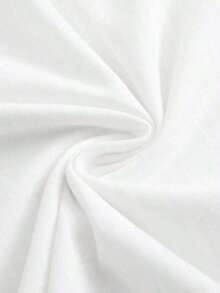 Women's Summer Collection. Women's Regular Fit Short-Sleeved Camisole. Printed Crew Neck, Sheer, Comfortable And Breathable, Soft And Non-Irritating, Suitable For Daily Wear, Travel, Versatile For Various Occasions, Various Sizes, Lightweight, Durable, Short Sleeves. Suitable As A Gift. Women's T-Shirt. Blouses > Elegant. Boho Chic. Soft, Breathable And Comfortable Women's Top, Ideal For Spring, Summer And Autumn, Perfect For Vacations, Travel And Everyday Wear. - 白色的 - 查看 5